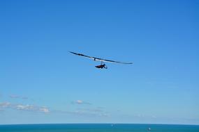 Hang Gliding Aircraft blue sky