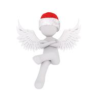 christmas angel as a 3d model