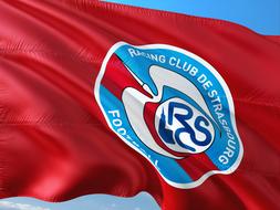 racing strasbourg flag