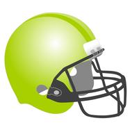 clipart of football baseball helmet protection