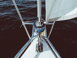 Sailing Boat Stem white