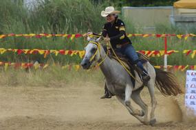 Horse Rider Sports race