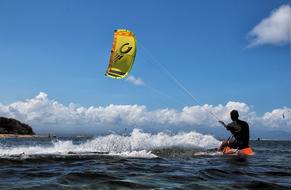 Kite Surfing Bali sea