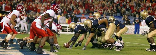 American Football Match people