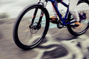 spinning bike wheels