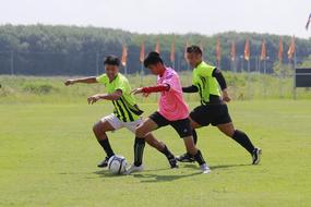 Football on Sports Field