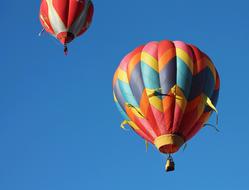 Hot Air Balloon Albuquerque at flight