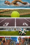 different Sports, collage