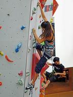 Climbing Rope girl