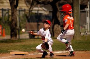 Baseball Little League young Players