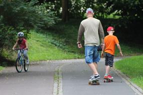 active walk in the park