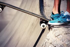 skateboard for teenagers close up