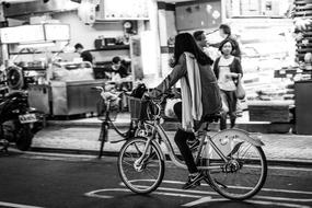 Bike Girl in Taiwan