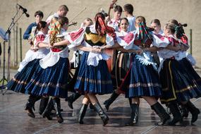 slovakia Folklore Dancers