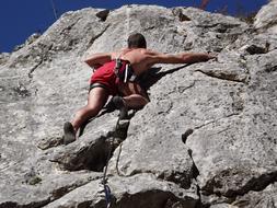 Climbing Alpinism stone Man