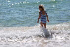 Child wave Swim