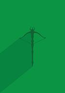 bow, arrow as a symbol