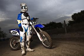 Mx Motocross Motorbike driver