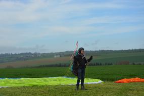 Paraglider Inflation