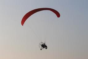 Paragliding Sky Trip person