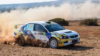 fast Race Car action