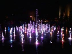 Fountain Dancing night light