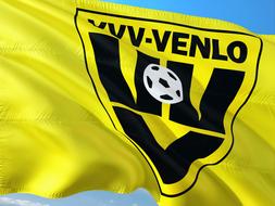 Football International Holland yellow flag