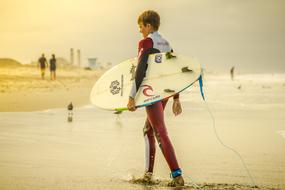 boy Surfer sea