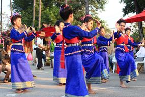 Thailand Traditional Dancers