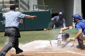 Baseball Sliding and Runner