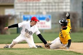 Canadian baseball player at second base