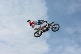 Biker Motorcycle sky