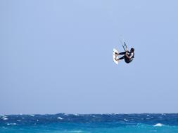 Kitesurfing Skill Air blue