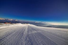 Ski Runway Winter