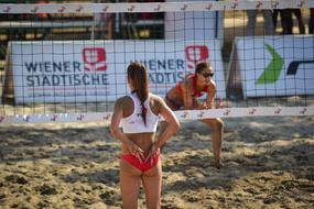 Sport Volleyball Beachvolley girl