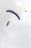 Parachute Fly Sky person