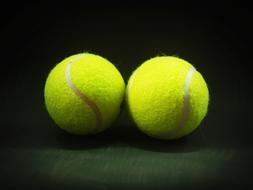 Balls Racket White