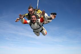 Skydiving Sport Extreme people