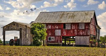 agriculture Barn Rustic