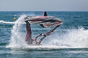 Ocean Water jet ski