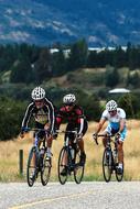 Cyclists Riders Adventure people