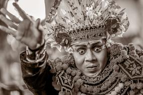 Indonesian Dancer in Bali