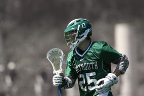 Lacrosse Lax Player green form