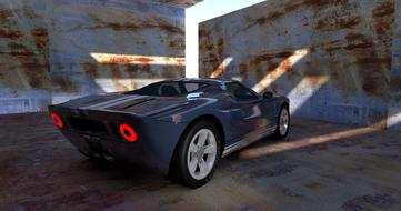 gt ford sport car