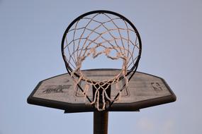 Basketball Basket blue sky