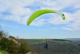 Paragliding Take-Off