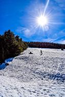 Snow Winter Mountain sun