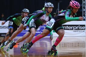 Inline Speed Skating Rollers