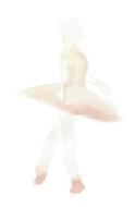 cute ballerina dance drawing