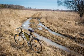 Bike Ride dirt road